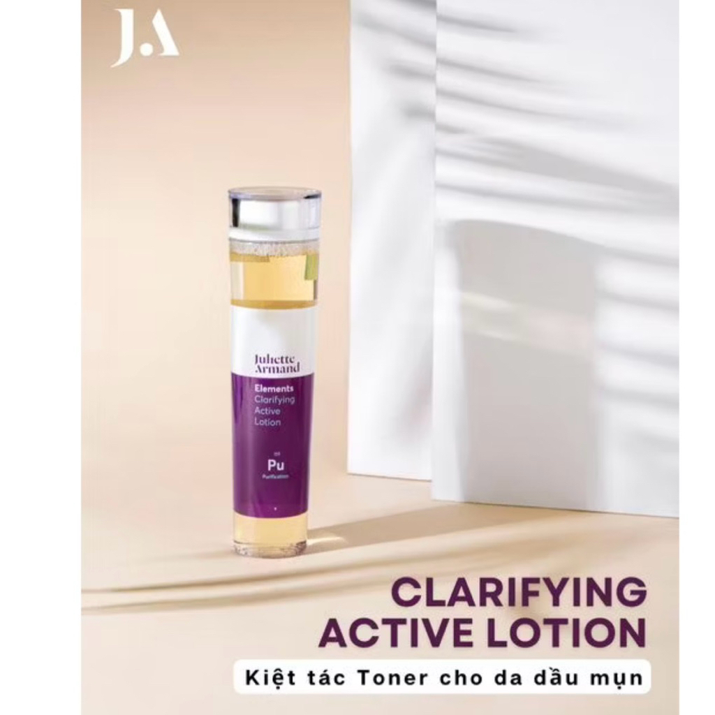 [Hàng công ty] Nước Cân Bằng Hỗ Trợ Kiềm Dầu, Giảm Mụn Juliette Armand Clarifying Active Lotion