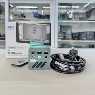 Camera HDMI gắn kính hiển vi RF4 RF-4KC7 độ phân giải cao 4K HD trường rộng có thể điều chỉnh
