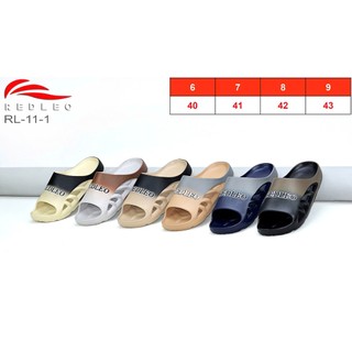 (CHÍNH HÃNG) Dép bánh mì quai ngang REDLEO nam có lỗ thoáng khí, dép đúc cao su EVA , chống nước chống trơn, mã DRL-11