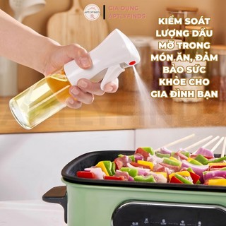 Bình Xịt Dầu Phun Sương Cao Cấp APTLYFINDS Chống Rò Rỉ Tiện Lợi