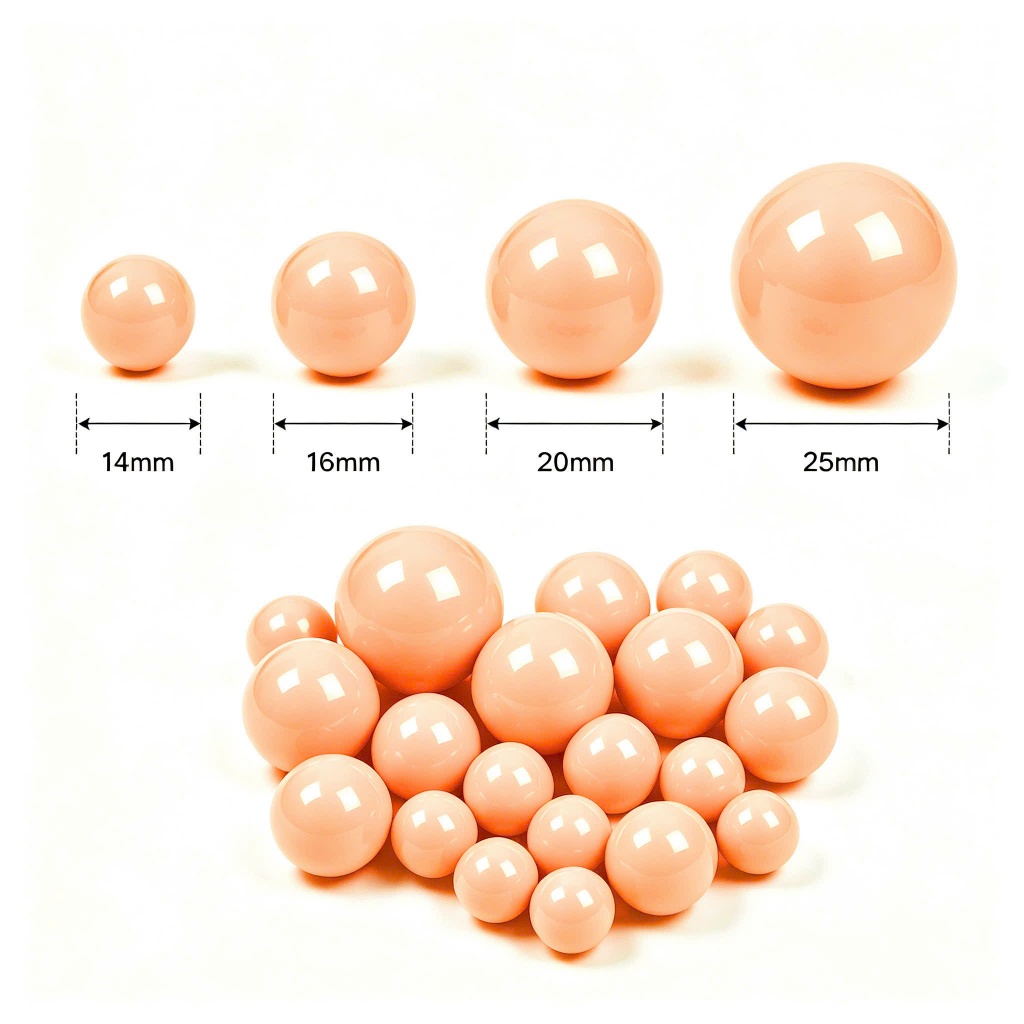 SET 10 VIÊN BI NHỰA ĐẶT RUỘT MÀU DA MỚI 14MM VÀ 16MM -Bi nhựa nhiều màu sắc tươi sáng, chất liệu an toàn, bền đẹp.