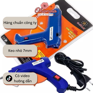 Máy bắn keo nến silicon cầm tay nhỏ gọn 20w, dùng cho keo nến silicon loại nhỏ 7mm