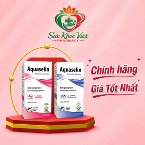 Aquaselin lăn nách dành cho nam 50ml, Aquaselin lăn nách dành cho nữ mạnh 50ml