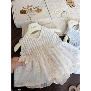 Set bé viền ren babydoll + quần 🌿