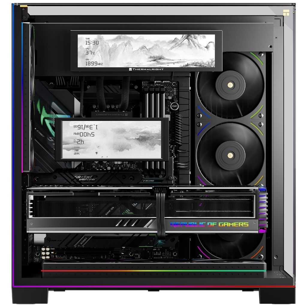 Màn Hình Phụ Thermalright Trofeo Vision 9.16inch IPS 1920x480, Hiển Thị Video, Thông Số PC, Thiết Kế Hít Nam Châm | BigBuy360 - bigbuy360.vn