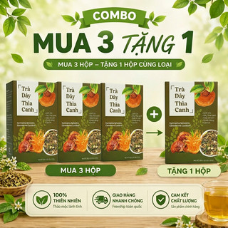 Trà dây thìa canh ổn định đường huyết hỗ trợ tiểu đường trà thảo mộc tự nhiên hộp 30 túi lọc