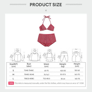 Hoả tốc HN/Bộ bikini kẻ sọc dành cho nữ, kiểu dáng ngọt ngào cổ điển, hai mảnh, thích hợp cho kỳ nghỉ, thanh lịch