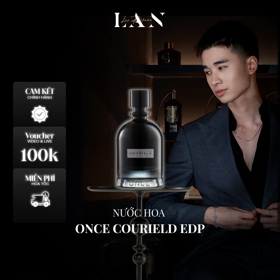 [LAN] Nước Hoa Unisex Once Courield EDP 100ml Fullbox
