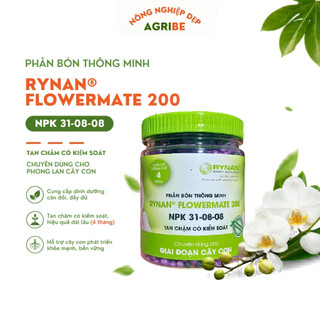 Combo 5 Hũ Phân Tan Chậm Rynan 150g - Phân Bón Thông Minh - Rynan Flowermate