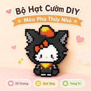 🎀 Bộ hạt xếp handmade nhiều màu, đồ chơi tự làm kèm phụ kiện cơ bản