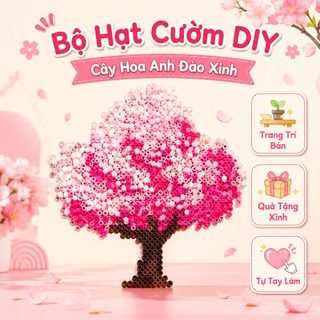 ✨Hạt Xếp Nghệ Thuật DIY - Đồ Chơi Bé Gái Bé Trai - Quà Tặng Sinh Nhật - Có Sẵn Bộ Nguyên Liệu