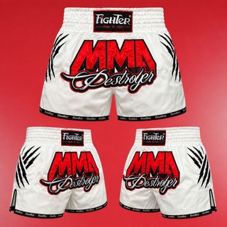 Quần Muay MMA Fighter - Quần Muay thêu chất lượng