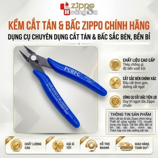 Kềm Cắt Tim Bấc Zippo Chuyên Dụng - Dụng Cụ Cắt Tỉa Tim Bấc Chính Xác