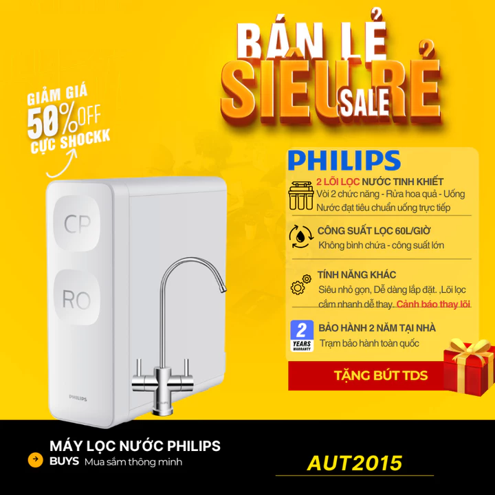 Máy lọc nước Philips AUT2015