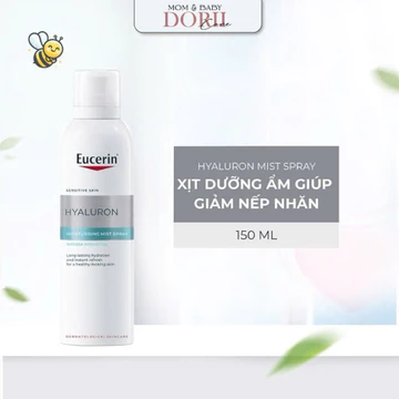 ✅[CHÍNH HÃNG] Xịt dưỡng ẩm cho da nhạy cảm Eucerin Hyaluron Mist Spray 150ml