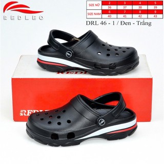 (Đặt tăng 1 size+Tặng Charm ngẫu nhiên) Dép sục REDLEO RL46, dép đúc nam nữ EVA êm mềm nhẹ