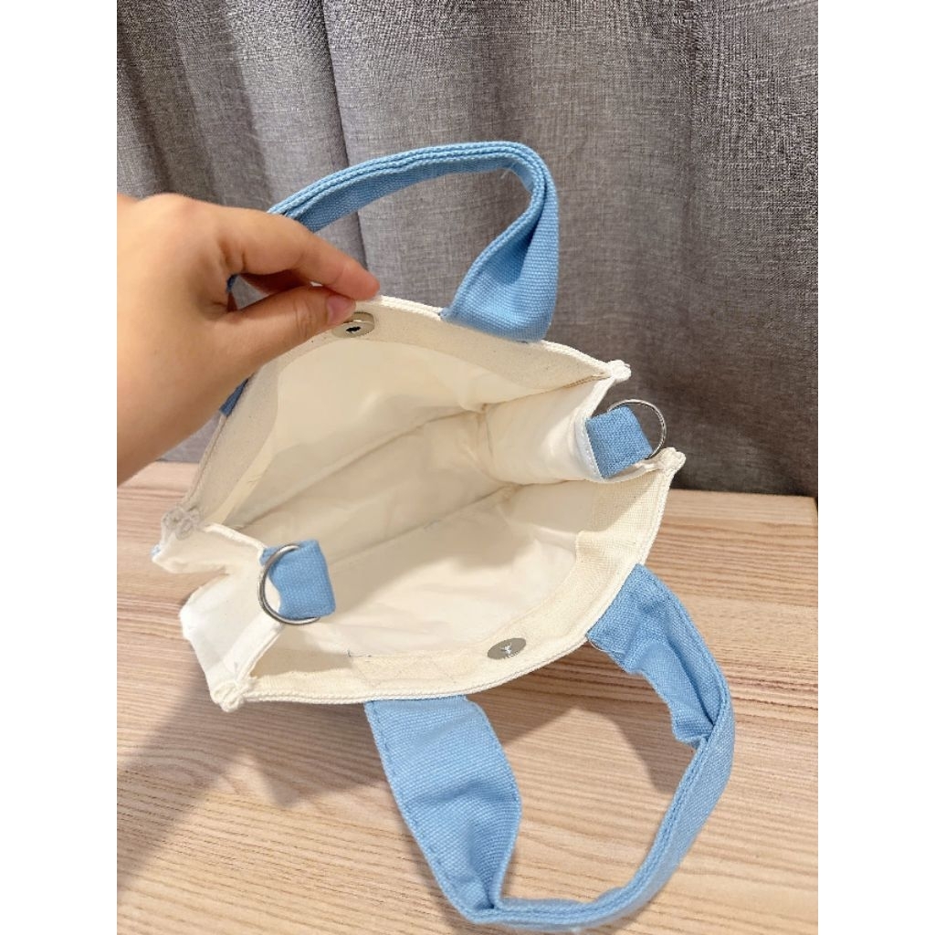 Túi cói Gấp gọn bỏ túi tiện lợi 20x25cm