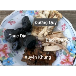 TRÀ TỨ VẬT – DƯỠNG HUYẾT, NHUẬN SẮC với Dương Quy, Thục Địa, Bạch Thược & Xuyên Khung