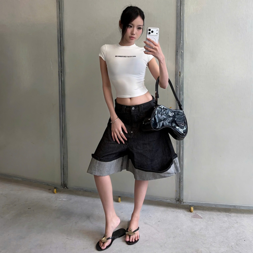 ÁO BABYTEE BODY FIT ÔM DÁNG WONDERSTU (CHỈ MUA KHI DƯỚI 55KG)