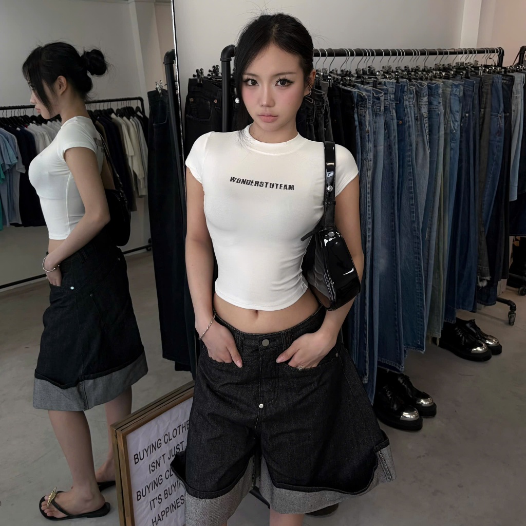 ÁO BABYTEE BODY FIT ÔM DÁNG WONDERSTU (CHỈ MUA KHI DƯỚI 55KG)