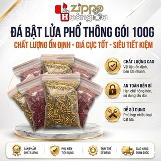 ( hoả tốc) Đá lửa zippo 100gram sấp sỉ 800 viên,đỏ, vàng , bạc size lớn 2.4 li