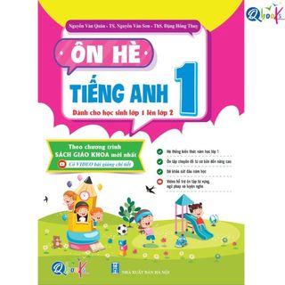 Sách - Ôn Hè Toán Và Tiếng Việt, Tiếng Anh Lớp 1 Dành Cho Học Sinh Lớp 1 Lên Lớp 2