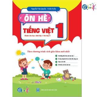 Sách - Ôn Hè Toán Và Tiếng Việt, Tiếng Anh Lớp 1 Dành Cho Học Sinh Lớp 1 Lên Lớp 2