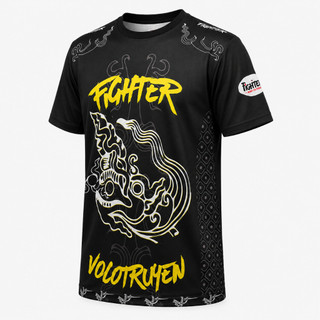Áo Võ Cổ Truyền - Áo Thun Võ Cổ Truyền Fighter V01, VOCOTRUYEN Việt Nam, Con Rồng Thời Lý
