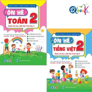 Sách - Ôn Hè Toán Và Tiếng Việt, Tiếng Anh Lớp 2 Dành Cho Học Sinh Lớp 2 Lên Lớp 3