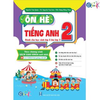 Sách - Ôn Hè Toán Và Tiếng Việt, Tiếng Anh Lớp 2 Dành Cho Học Sinh Lớp 2 Lên Lớp 3