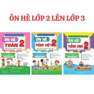 Sách - Ôn Hè Toán Và Tiếng Việt, Tiếng Anh Lớp 2 Dành Cho Học Sinh Lớp 2 Lên Lớp 3
