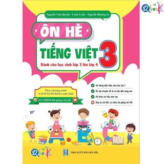 Sách - Ôn Hè Toán 3 Và Tiếng Việt Lớp 3 , Tiếng Anh 3 - Dành Cho Học Sinh Lớp 3 Chuẩn Bị Lên Lớp 4