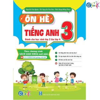Sách - Ôn Hè Toán 3 Và Tiếng Việt Lớp 3 , Tiếng Anh 3 - Dành Cho Học Sinh Lớp 3 Chuẩn Bị Lên Lớp 4