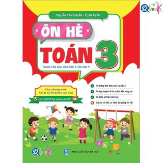 Sách - Ôn Hè Toán 3 Và Tiếng Việt Lớp 3 , Tiếng Anh 3 - Dành Cho Học Sinh Lớp 3 Chuẩn Bị Lên Lớp 4
