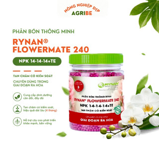 Combo 5 Hũ Phân Tan Chậm Rynan 150g - Phân Bón Thông Minh - Rynan Flowermate