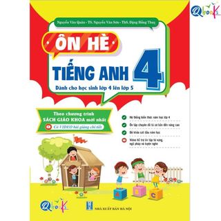 Sách - Ôn Hè Toán Và Tiếng Việt, Tiếng Anh Lớp 4 Dành Cho Học Sinh Lớp 4 Lên Lớp 5