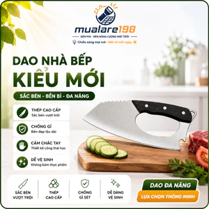 Dao nhà bếp đa năng ,dao trợ lực kiểu mới, thiết kế tay cầm mới lạ thuận tiện khi nấu ăn