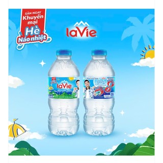 [Hỏa Tốc] Thùng 24 Chai Nước Khoáng Thiên Nhiên La Vie 350ml - nguyên bản