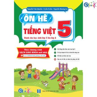 Sách - Ôn Hè Toán Và Tiếng Việt, Tiếng Anh Lớp 5 ,Dành Cho Học Sinh Lớp 5 Lên Lớp 6