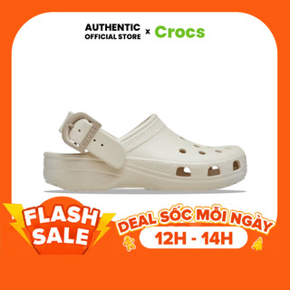 | 100% 𝘾𝙝í𝙣𝙝 𝙃ã𝙣𝙜 | Giày Clog 𝖢𝖱.𝖮𝖢𝖲 Unisex Classic Enamel Buckle 'Frappé'