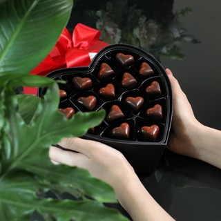 Socola Hộp Quà Antcholat Heart Whisper Chocolate S03 16 Trái Tim Đắng Dịu Tan Mượt Quà Tặng cao cấp