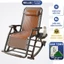 Ghế Bập Bênh Thư Giãn Gấp Gọn RELUX Cao Cấp, Đệm Lưng Chiếu Trúc Mát Mẻ, Khung Thép Carbon Tặng Kèm Khay Để Đồ