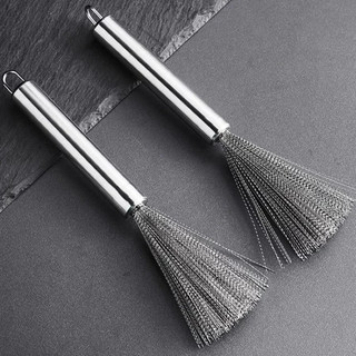 Chổi cọ rửa xoang nồi inox 304 ,có cán cầm không rỉ sét