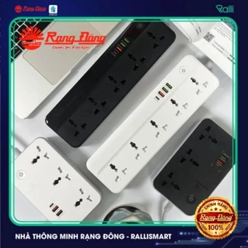 [Rạng Đông] Ổ cắm kéo dài thông minh wifi tích hợp ổ cắm usb OC09,OC08.