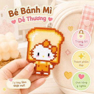 ✨Hạt Xếp Nghệ Thuật DIY - Đồ Chơi Bé Gái Bé Trai - Quà Tặng Sinh Nhật - Có Sẵn Bộ Nguyên Liệu