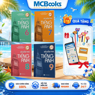 Sách - Combo Đề Kiểm Tra Tiếng Anh Lớp 6,7,8,9 - Global Success - Mai Lan Hương