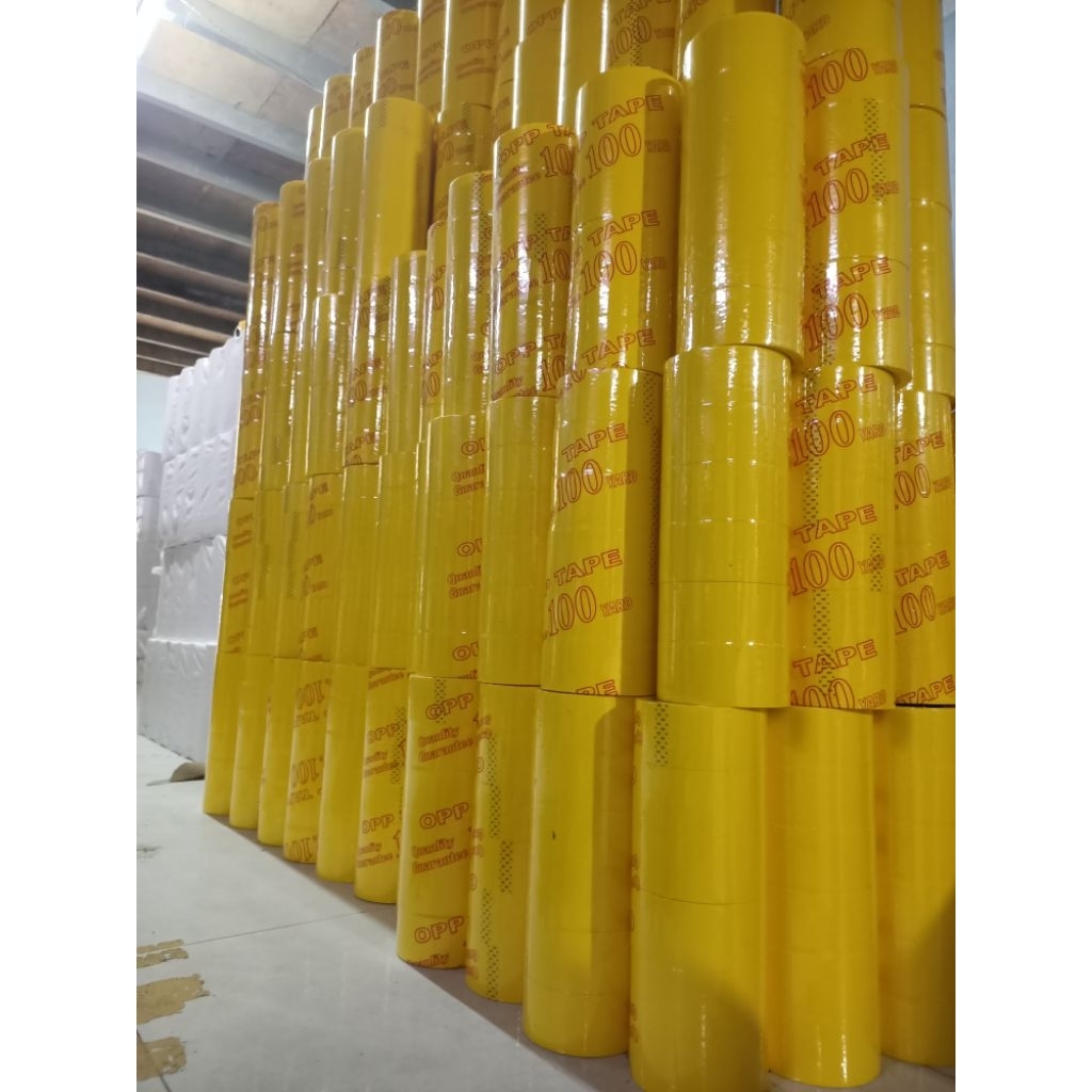 Băng Keo Màu 100Y 1.1Kg Đỏ - Vàng - Xanh Lá - Xanh Dương Dán Thùng, Đóng Gói Hàng Hóa.