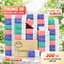 Giấy ăn rút TopGia 3 màu 300 tờ 4 lớp cao cấp, mềm mịn, an toàn