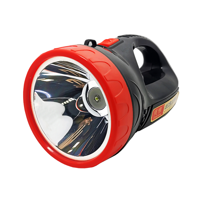 Đèn pin xách tay SS-8881, đèn pin cầm tay siêu sáng với nhiều chế độ sử dụng, chân cắm sạc tiện lợi di kèm dây đeo