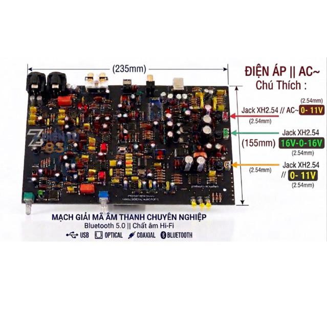 Mạch Giải Mã DAC Hi-Fi 6PRO – Dual Chip PCM1794 Cao Cấp, Âm Thanh Audiophile